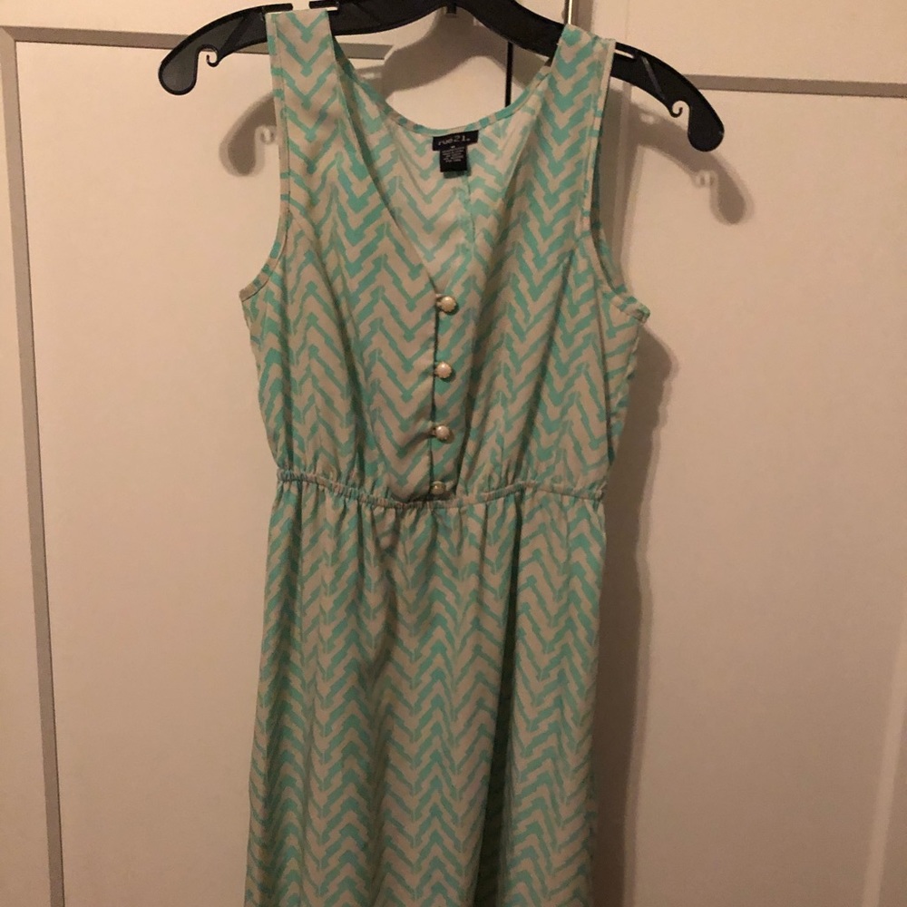 Sun dress. Mint